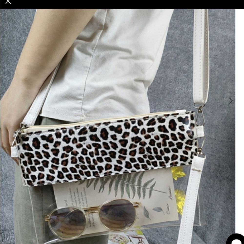 Stadium clear crossbody bag/purse  